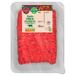 Hackfleisch vom Rind 500 g