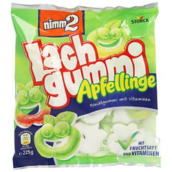 NIMM 2 Lachgummi 225 g, Apfellinge