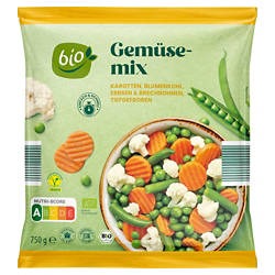 Bio-Gemüsemix 750 g, Sommergemüse