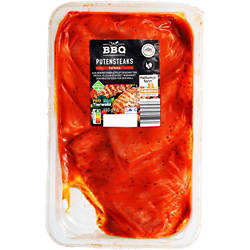 Putensteak mariniert 550 g, Paprika