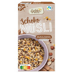 Knuspermüsli 600 g, Schoko
