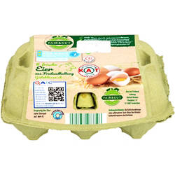 Eier aus Freilandhaltung, 6er-Packung