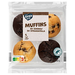 Muffins 360 g, Schoko Stracciatella