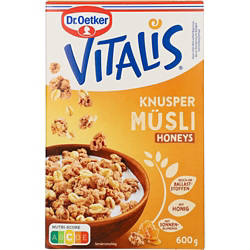 Vitalis Müsli 600 g, Knusper Honig
