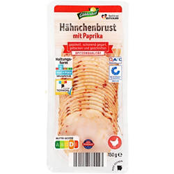Feiner Genuss 150 g, Hähnchenbrust-Paprika