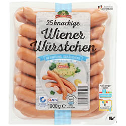 GUT DREI EICHEN Wiener Würstchen 1 kg