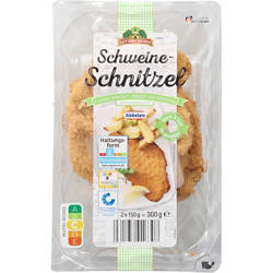 Schnitzel-Spezialitäten 300 g, Schweineschnitzel