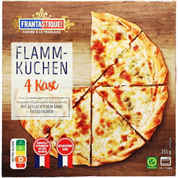 Flammkuchen 260 g, 4-Käse