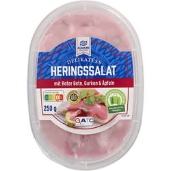 SEAFOOD Heringssalate 250 g, Rot