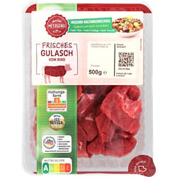 Rindergulasch 500 g