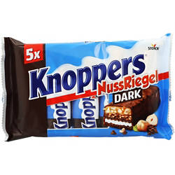 Knoppers Riegel 200 g, Nuss Dunkel