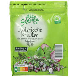 ALL SEASONS Kräuter, Italienische Kräuer 75 g