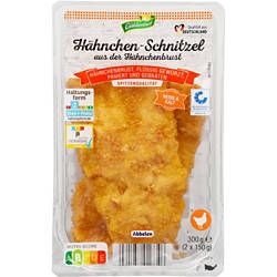 Schnitzel-Spezialitäten 300 g, Hähnchenschnitzel