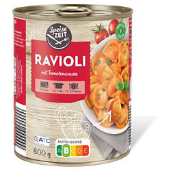 Ravioli 800 g, Tomate
