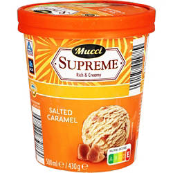 MUCCI Supreme Rich & Creamy 0,5 l, Salted Caramel