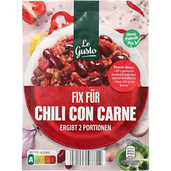 Fix 38 g, Chili con Carne