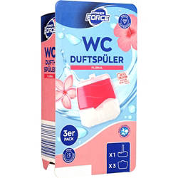 WC Duftspüler flüssig 3er-Pack, Blumen