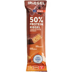 ALDI SPORTS 50 % High Protein Riegel 45 g, Choco Caramel