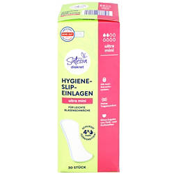 Hygiene-Slipeinlagen 30 Stück, Ultra Mini