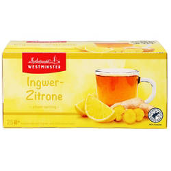 Bio-Ingwer Tee Mix 43,75 g, Ingwer-Zitrone