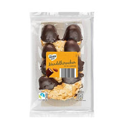 Feine Kleinkuchen, 175 g Mandelhörnchen