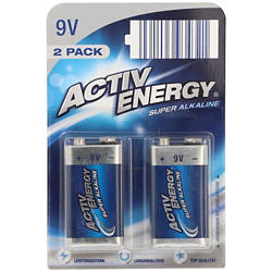 Batterien 9V, 2er-Pack
