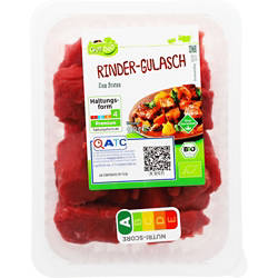 Bio-Rinder-Gulasch 400 g