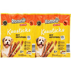 Classic Hunde Kausticks 8 x 11 g, Geflügel