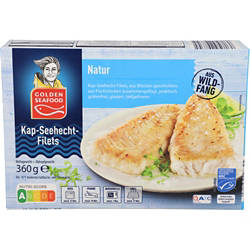 Kap-Seehecht-Filets 360 g, Natur