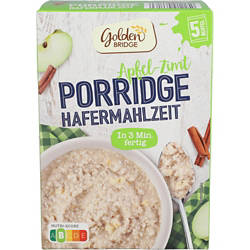 Porridge 325 g, Apfel-Zimt