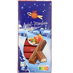 Winter Schokoriegel 200 g, Apfel