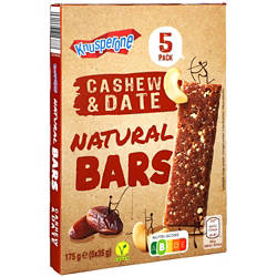 KNUSPERONE Naturriegel 175 g, Cashew & Dattel