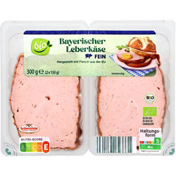 Bio-Bayerischer-Leberkäse Schwein 300 g