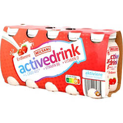 Activedrink 10 x 100 g, Erdbeere