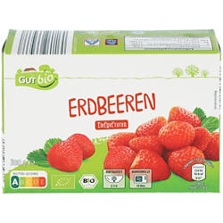 Bio-Obst-Sortiment 300 g, Erdbeeren