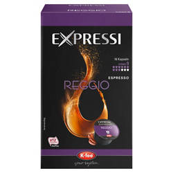EXPRESSI Kaffeekapseln Espresso Reggio 115,2 g