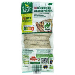 Bio-Nürnberger Rostbratwurst 250 g