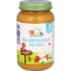 Bio-Menü 220 g, Ratatouille mit Reis