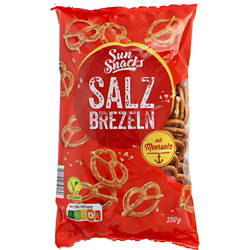 SUNSNACKS Salzbrezeln 250 g