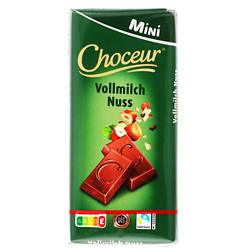 Mini Tafeln 200 g, Vollmilch-Nuss