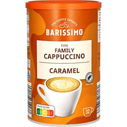 Aromatisierter Cappuccino 500 g, Karamell