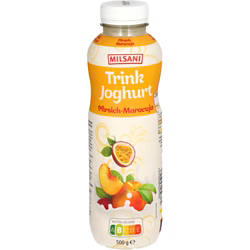 Trinkjoghurt 500 g, Pfirsich-Maracuja