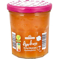 GRANDESSA, Fruchtaufstrich 75% 335g, Aprikose