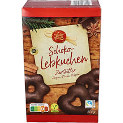 Schoko-Lebkuchen 500 g, Zartbitter