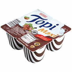 Topi-Dessert 4 x 100 g, Milch und Haselnuss