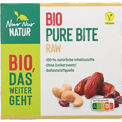 NUR NUR NATUR Bio-Pure Bite 3er-Pack 150 g, Cashew