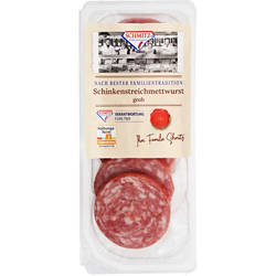 Streichmettwurst Scheiben 150 g, grob