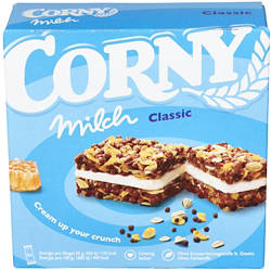 CORNY Müsliriegel 120 g, Milch Classic