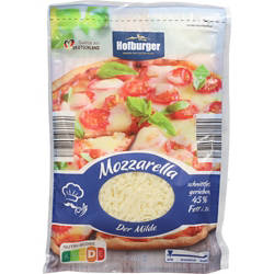 Mozzarella, gerieben 250 g