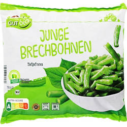 BIO Bio-Gemüsesortiment 750 g, Junge Bohnen